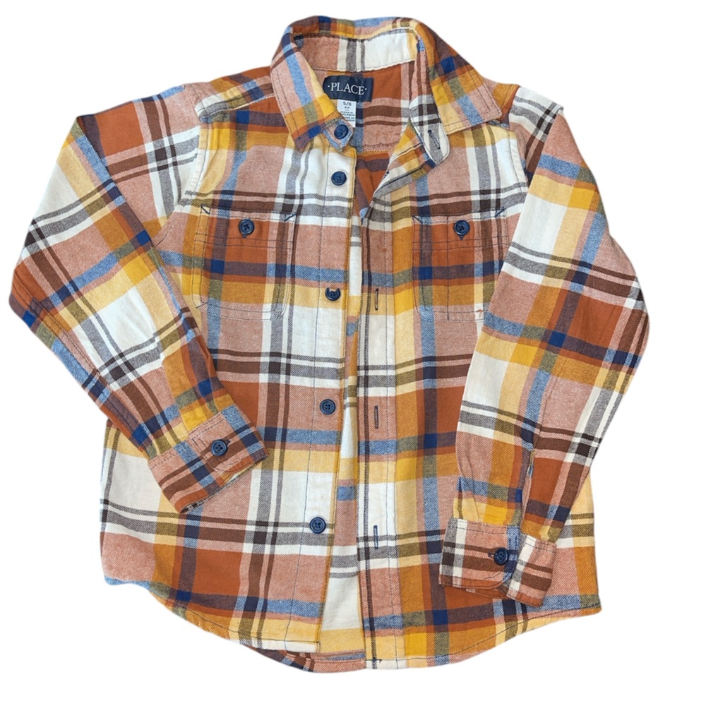Boy’s Fall toned Flanel shirt